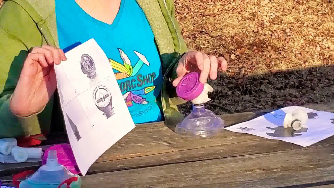 DIY respirator - CPR mask to P100 filter 3d printed adapter