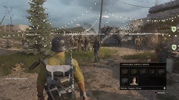 Winter update in Headquarters/hidden secrets Call of Duty WW2