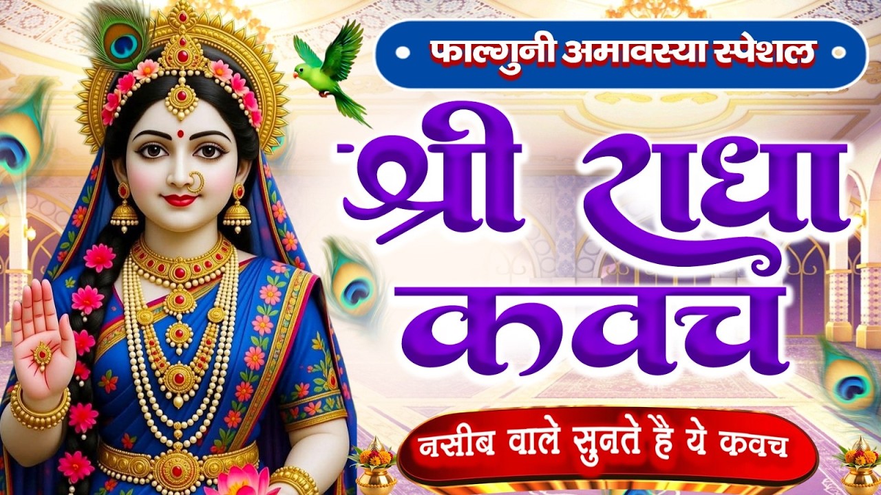 मंगलवार के दिन राधा कवच का पाठ सुनने से अखंड सौभाग्य और धन के भंडार खुलेंगे #RadhaKavach