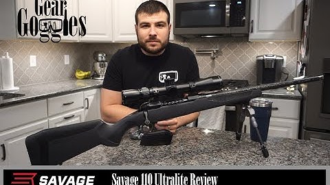 Cover Image for Savage 110 Ultralite Review - GEAR GOGGLES