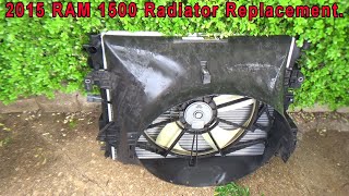 How to Change the Radiator on a 2015 RAM 1500 with the %.7L Engine. by 737mechanic 55 views 3 weeks ago 22 minutes