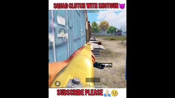 😱⚡Squad Clutch With Shotgun ⚡😱 |iPad mini 5 ASMO BGMI| BGMI|#Shorts #Pubgshorts #staranonymous