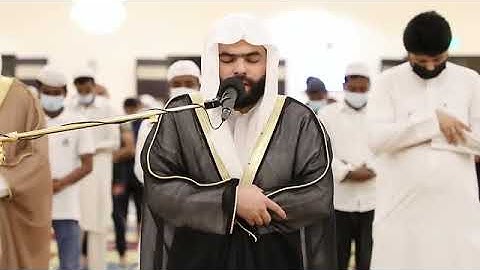 صلاة التراويح في ليلة ٦ رمضان 2021 مسجد الاوابين في الشارقة للقارئ بيشةوا قادر الكردي