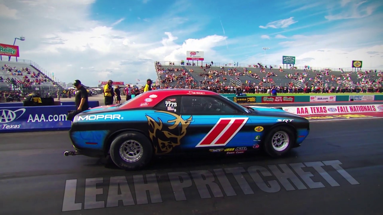 2018 SAM Tech Factory Stock Showdown Champion Leah Pritchett