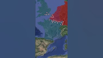 Fall of France (WW2) *REANIMATED* #shorts #animation #map