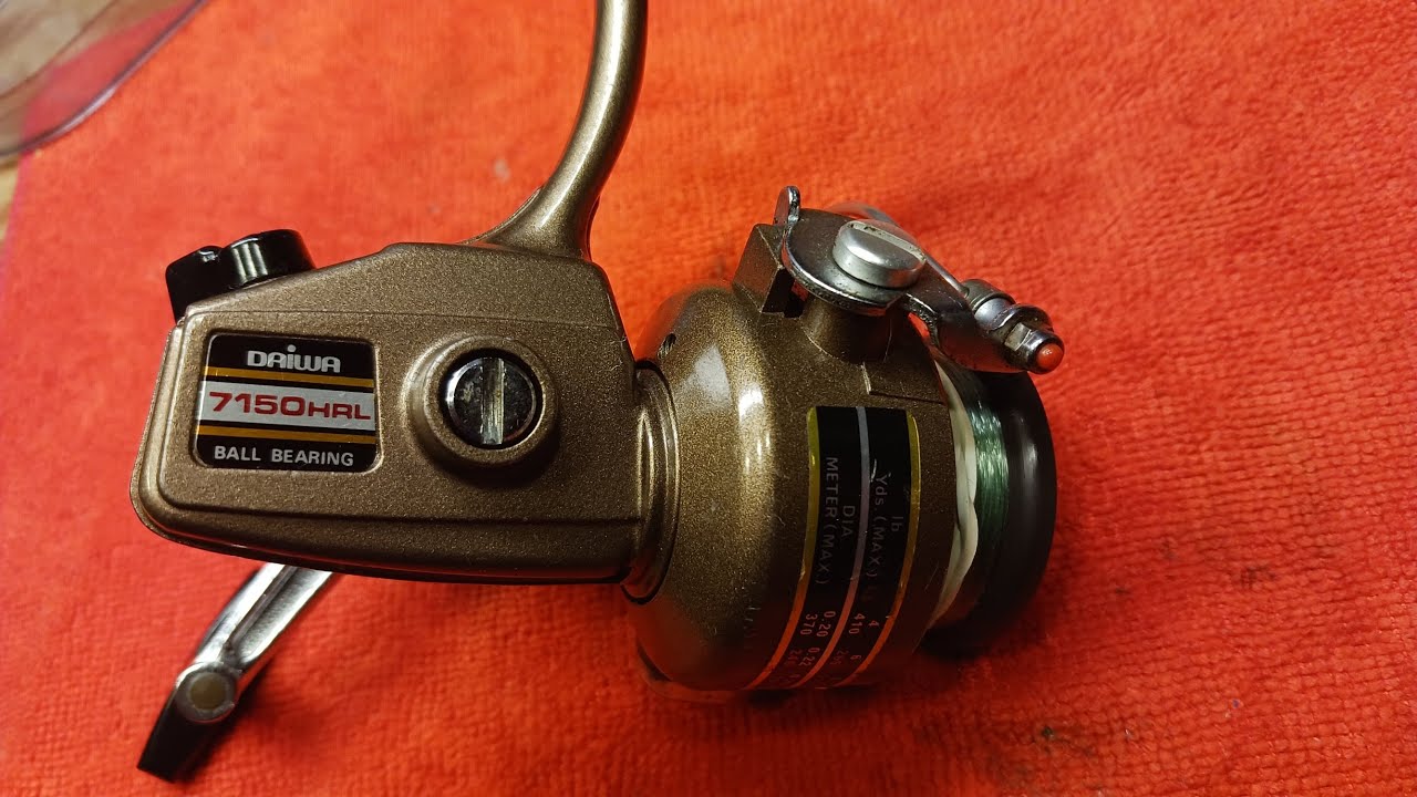 Обслуживание шарикоподшипниковой спиннинговой катушки Daiwa 7150HRL