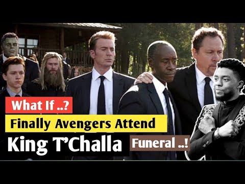 King T'Challa's Funeral Ceremony | Avengers Paying Tribute To Black Panther | 24×7 FILMS |