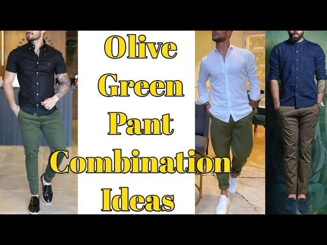 40 Mens Green and Olive Pants ideas  olive pants olive chinos mens  outfits