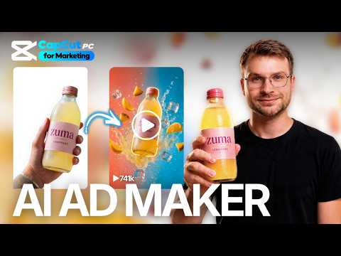 AI Ad Maker: Fix a Rough Product Ad with Edit Pilot | CapCut PC