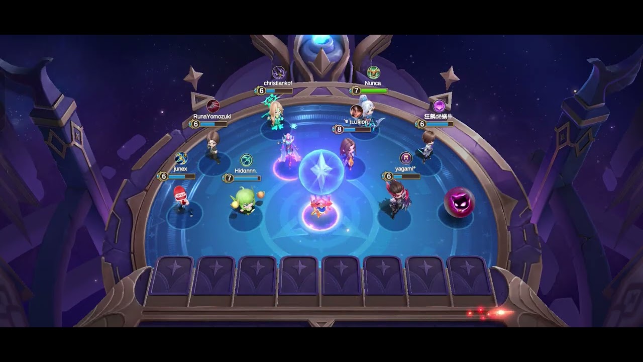 Gameplay MGCC - Miya (6 Heartbone - 4 Dauntless + 2 Exorcist + 2 Marksman)