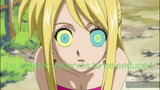 Lucy Heartfilia hypnotized