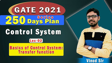Lec 02 I Transfer function I 250 Days Plan I 250 days Plan I GATE 2021 I  Genique