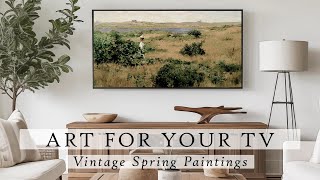 Vintage Spring Paintings Art For Your TV | Vintage Art Slideshow For Your TV | TV Art | 4K | 3Hrs by Art For Your TV By: 88 Prints 2,018 views 2 months ago 3 hours