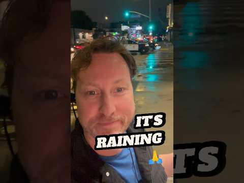 It Finally Rains in LA