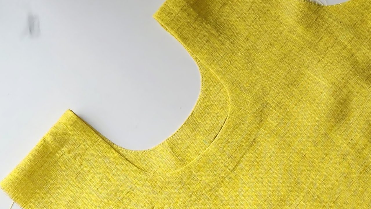 Professional round neck making full video || neck making detailed video | round collar neck making