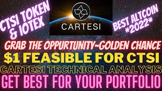 Cartesi (CTSI) | Realistic Approach to $1 | What is Cartesi | CTSI-IOTEX | Buy Now Long Term HODL