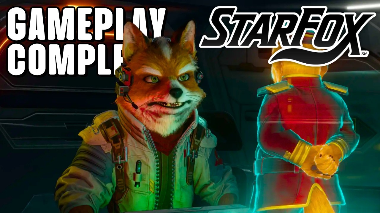 Star Fox 🦊 Gameplay completo en español (Nintendo Switch 2)