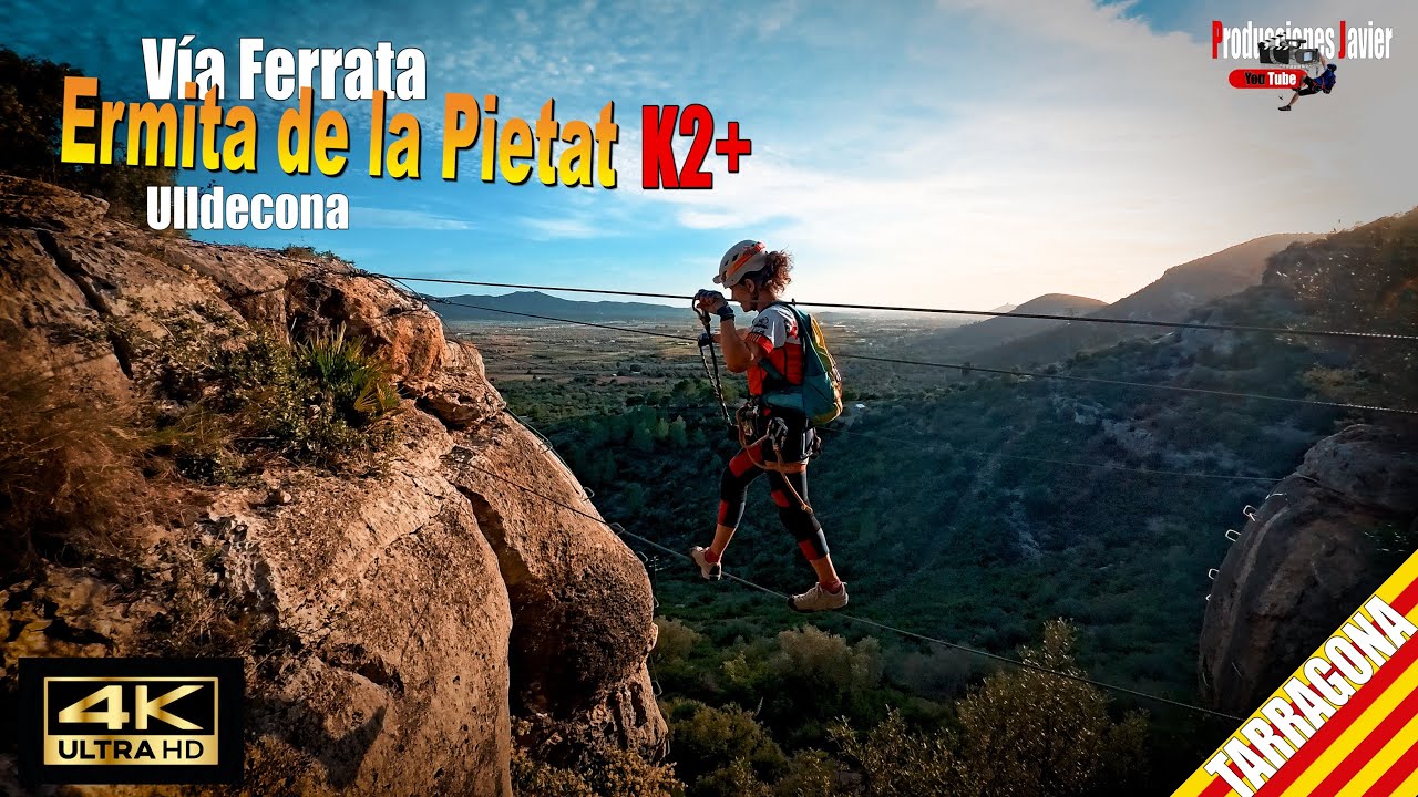 Vía Ferrata Ermita de la Pietat.K2+ (Ulldecona, Tarragona)