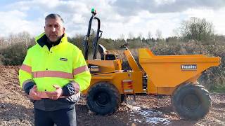 Thwaites Stage V 6 Tonne Front Tip Dumper Sales Walkaround.