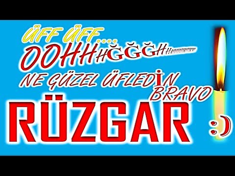 İyi ki Doğdun Rüzgar İsme Özel Komik Doğum Günü Şarkısı