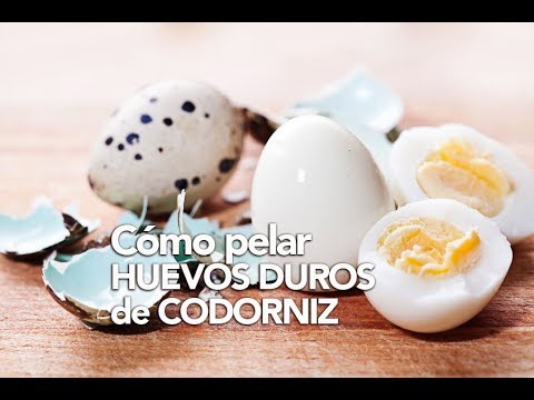 Video: Cómo Hervir Huevos De Codorniz Para Pelarlos Fácilmente