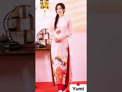 🌸 Áo Dài Tố Như – Dịu Dàng Như Thơ, Đẹp Như Tranh 🌸 #aodai #vietnam