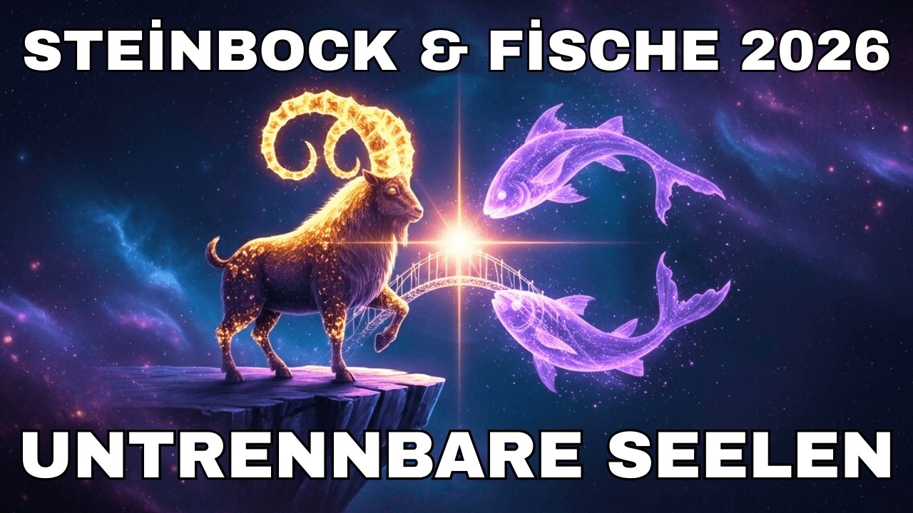 Steinbock & Fische Wenn die Realität den Traum küsst ✨ Eine Seelenreise ❤️