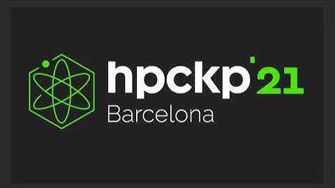 Welcome HPCKP