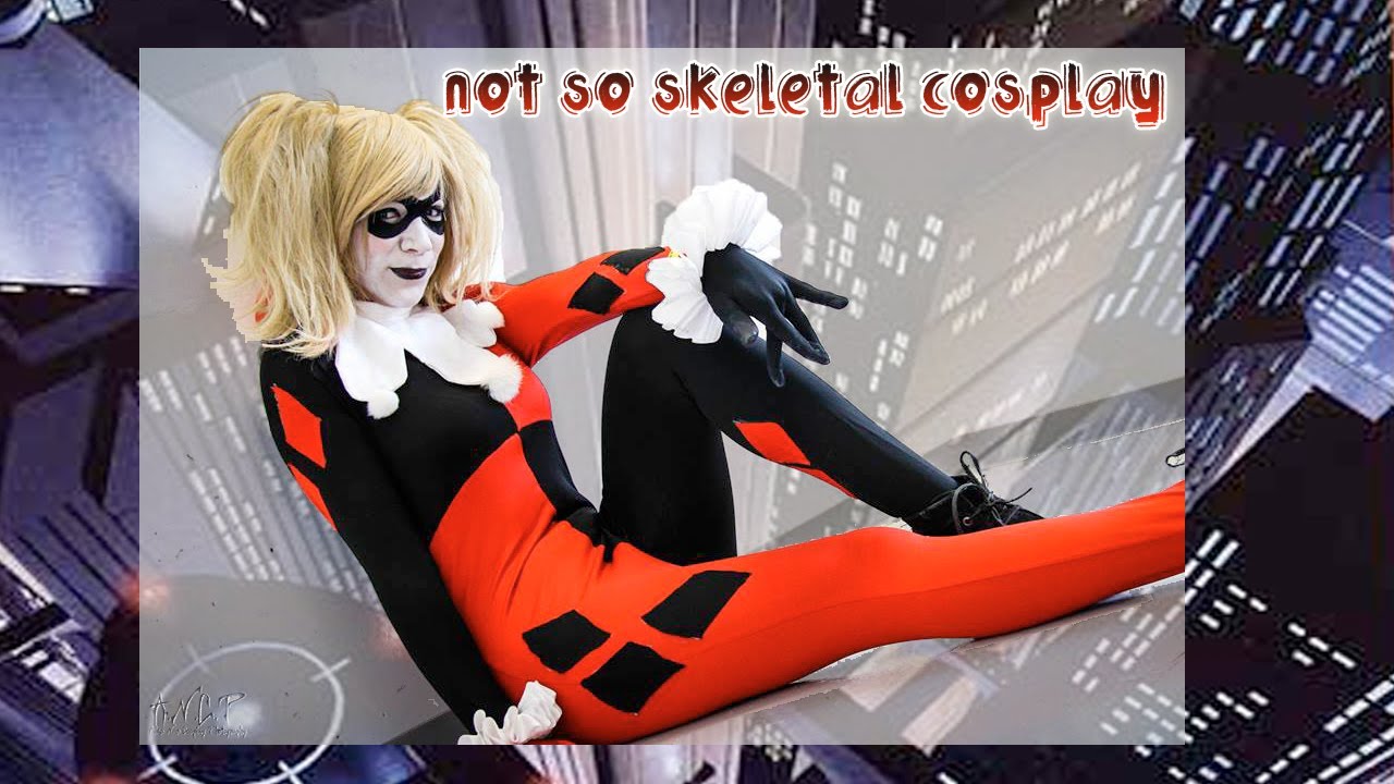 Harley Quinn-Not So Skeletal Cosplay Shoot w Ailes Noir Cosplay Photography