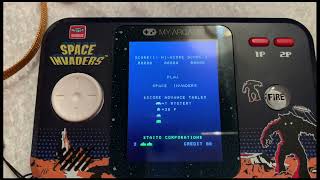 Space Invaders My Arcade Pocket Player Pro