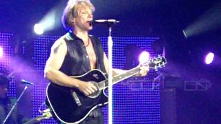 "Wild is the Wind", Bon Jovi, O2 Arena 19 June 2010