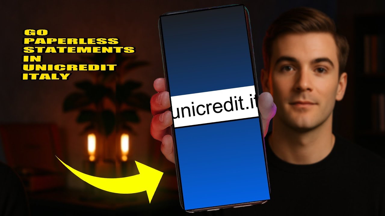 How To Go Paperless Statements In UniCredit Italy 2025 (DATA TRANSFER) (2026)