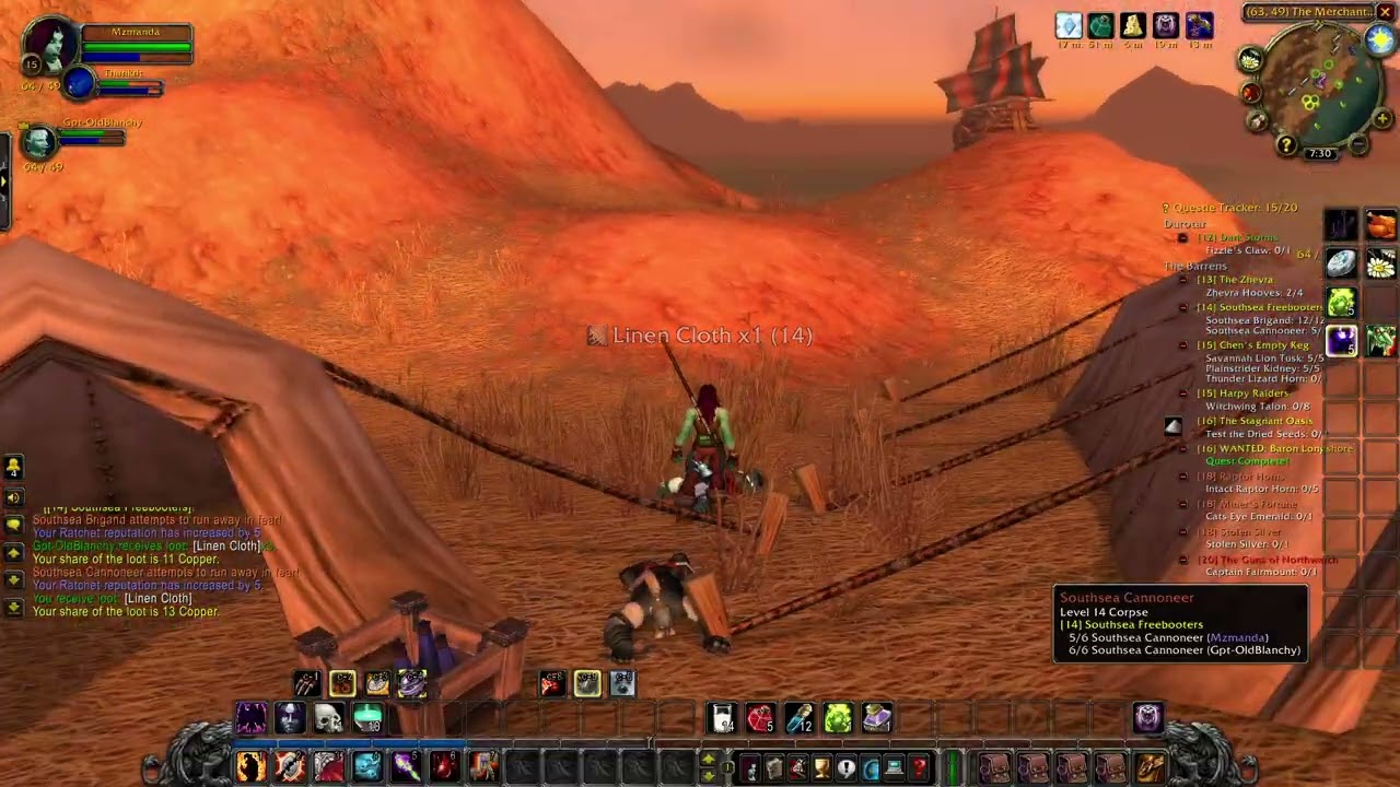 Orc Warlock Classic Era:  Lost count on deaths