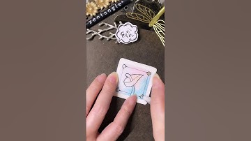 Zentangle Pattern Tangle #ANTHURIUM 禪繞畫入門 禪繞圖樣 (N.1917) how to draw by Eva Wu #bijou #shorts