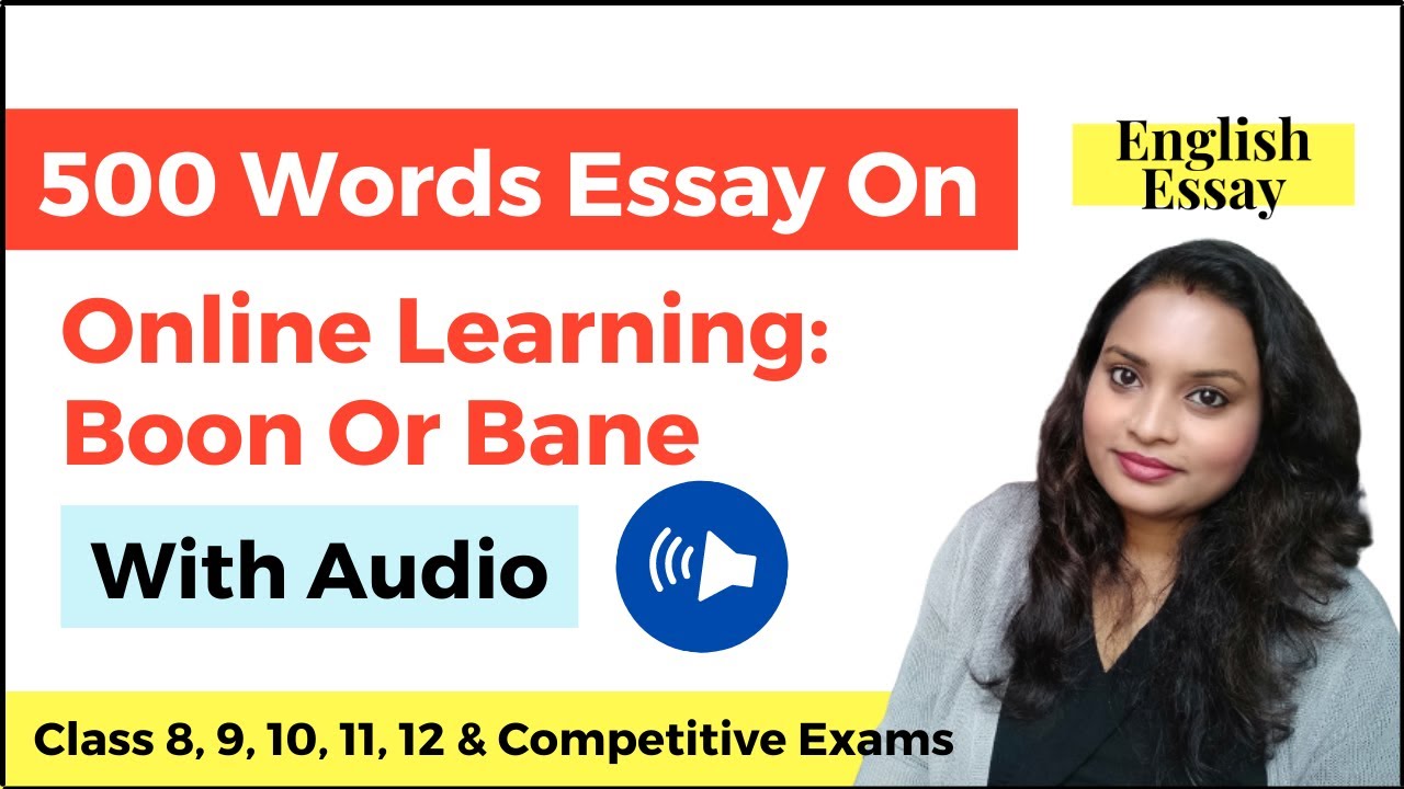 write an article on online education boon or bane