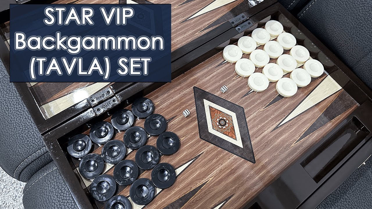 Star Vip Bag Backgammon Set Unboxing YouTube