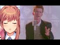 Monika RickRoll Easter Egg - Doki Doki Literature Club Plus