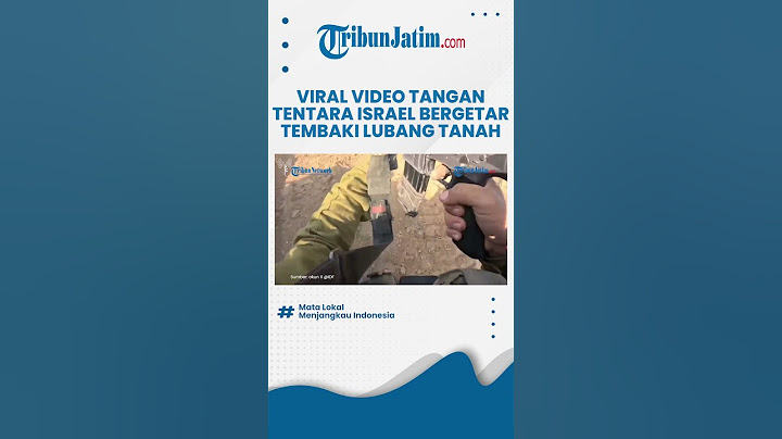 Dikira Terowongan Hamas, Tangan Tentara Israel Bergetar Ketakutan Tembaki Lubang Tanah