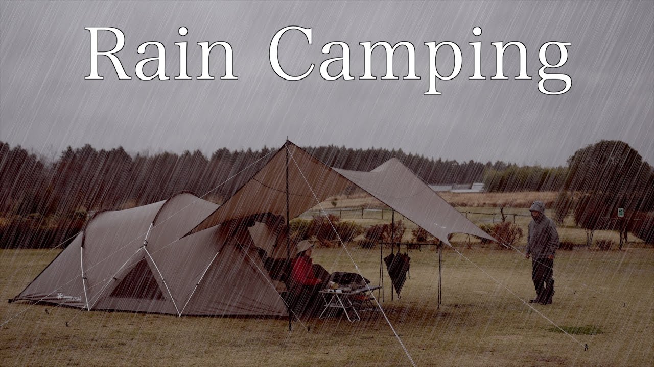 Кемпинг под дождем/Наслаждайтесь кемпингом под дождем, используя это снаряжение/Земля на снежной