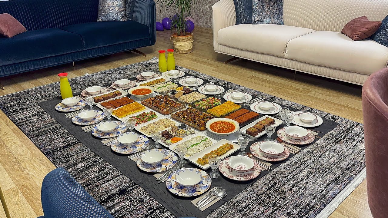 ПРИГОТОВЛЕНИЕ ГОСТЕВОГО СТОЛА ИХТАР ✅/ МЕНЮ ИФТАР НА 20-25 ЧЕЛОВЕК/ МЕНЮ ГОСТЕВОГО УЖИНА