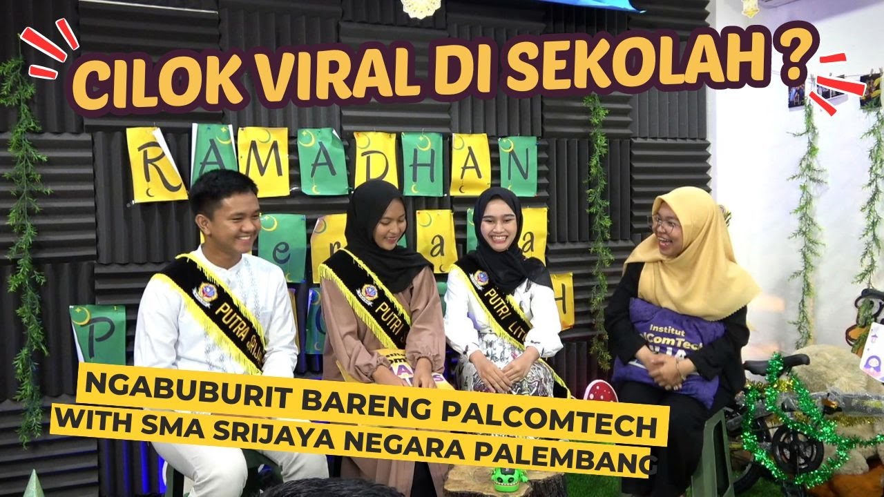ADA CILOK VIRAL DISEKOLAH! | NGABUBURIT BARENG PALCOMTECH WITH SMA SRIJAYA NEGARA PALEMBANG