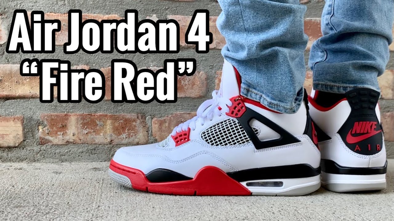 Air Jordan 4 “Fire Red” 2020 Review 