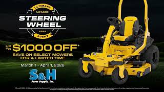 Cub Cadet Ultimate Steering Wheel Event!