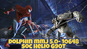 Spiderman: Edge of Time (Wii), dolphin mmj Android, gameplay on realme 6, Helio G90T.