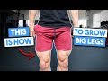 THIS IS HOW I GREW BIG LEGS |  Full Leg Workout