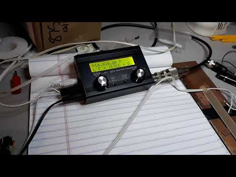 PCB Morse Key and a little CW practice