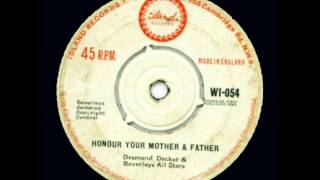 Video thumbnail of "Desmond Dekker   Honor Your Mother & Father"