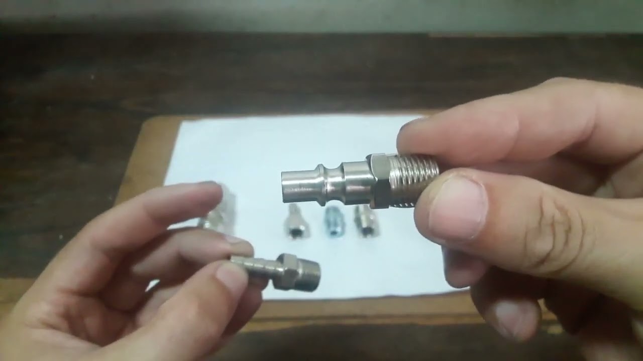 QUAL A CONEXÃO CORRETA PARA O COMPRESSOR DE AR SIMPLES?