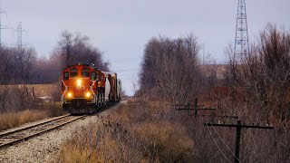 Movie unit 4138 and BNSF H1 2090 on CN 568!!!