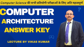 Answer Key | BCA 2nd Sem Computer Architecture Exam – Maa Shakumbhari University, Saharanpur | 2024